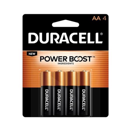 DURACELL Coppertop AA Alkaline Batteries 4 pk Carded MN1500B4Z